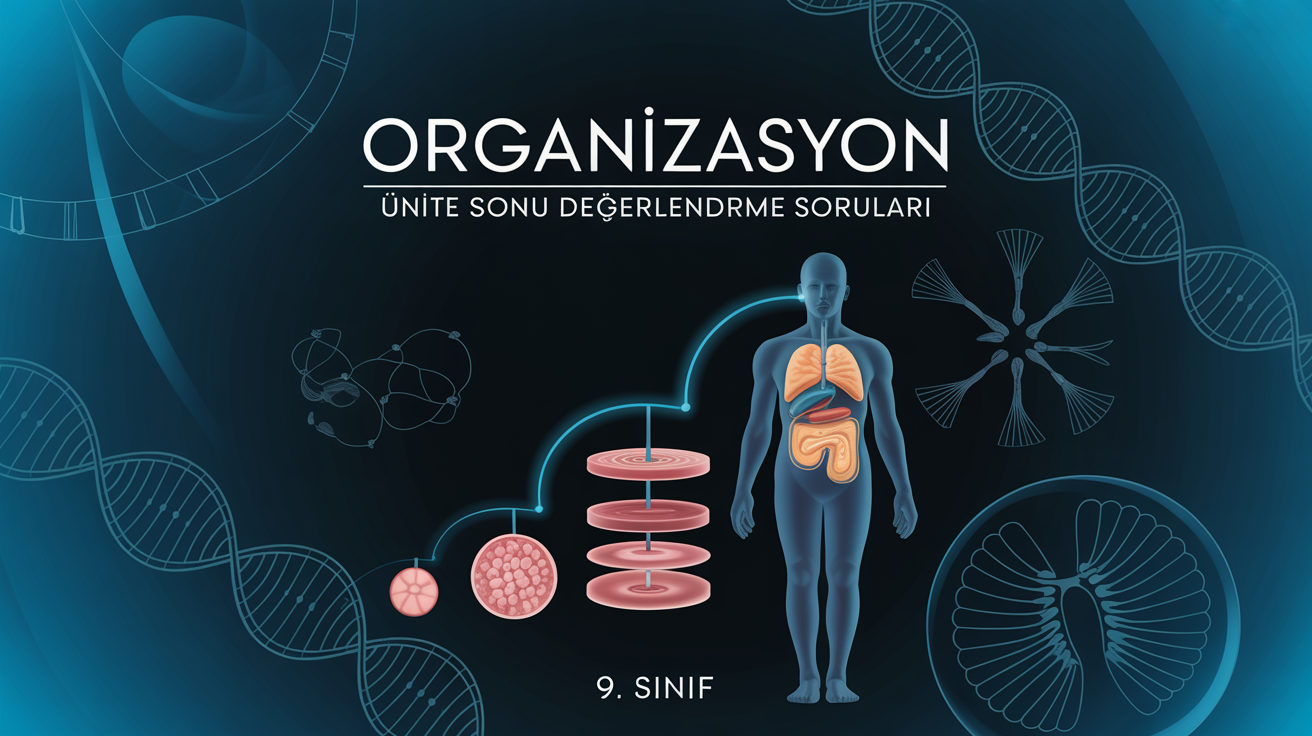 Ünite Sonu Değerlendirme Soruları